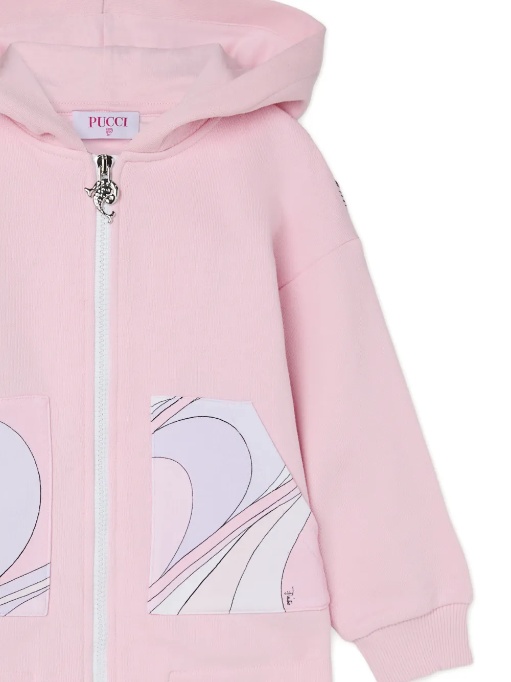 PUCCI Junior Sweatshirt met print Roze