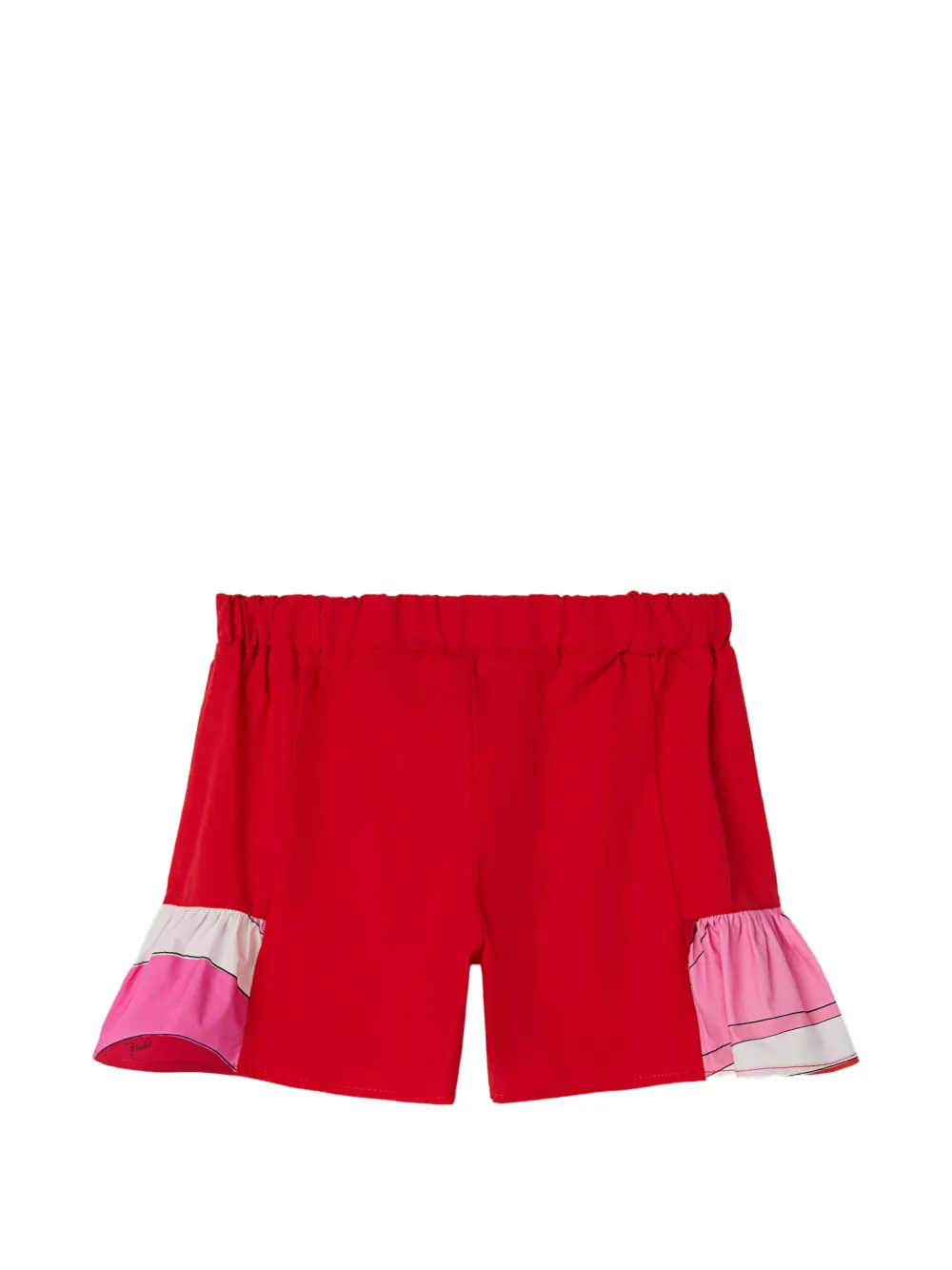PUCCI Junior Shorts met print Rood