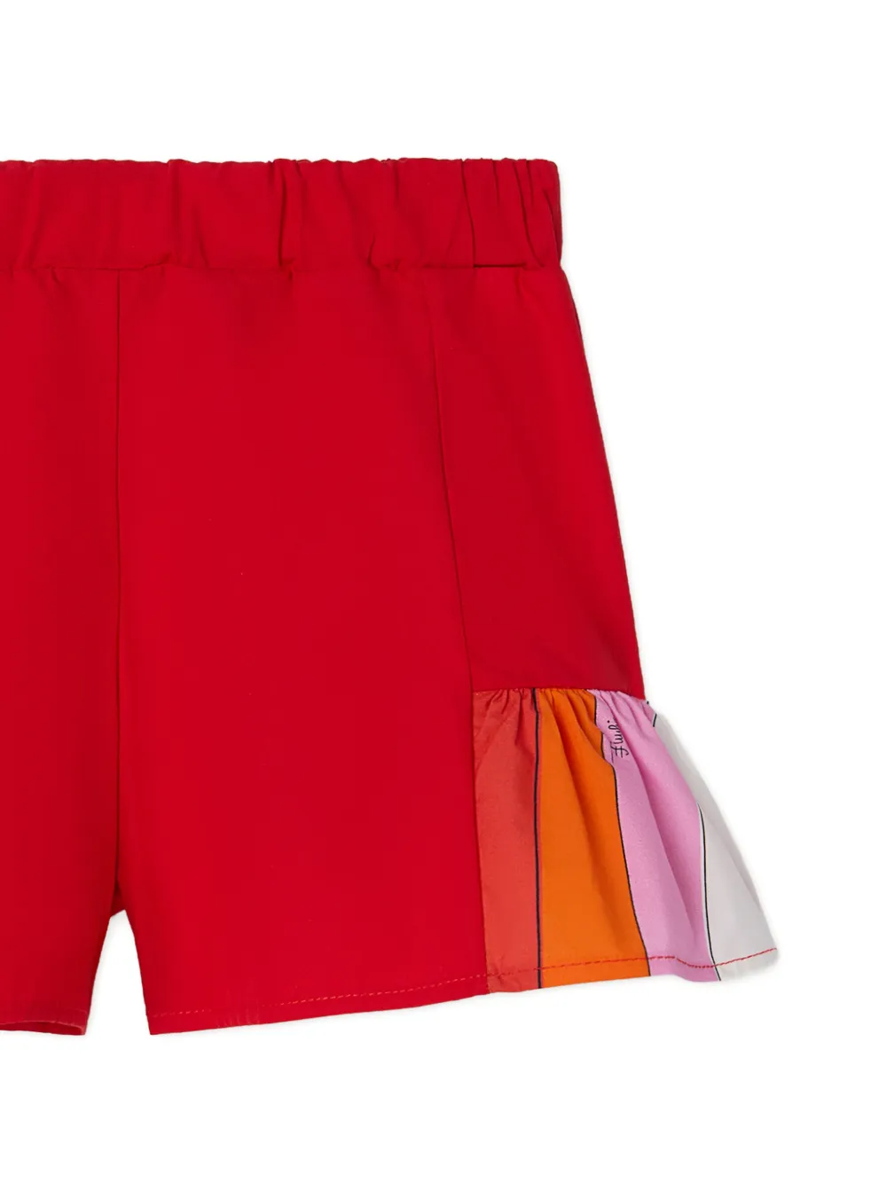 PUCCI Junior Shorts met print Rood