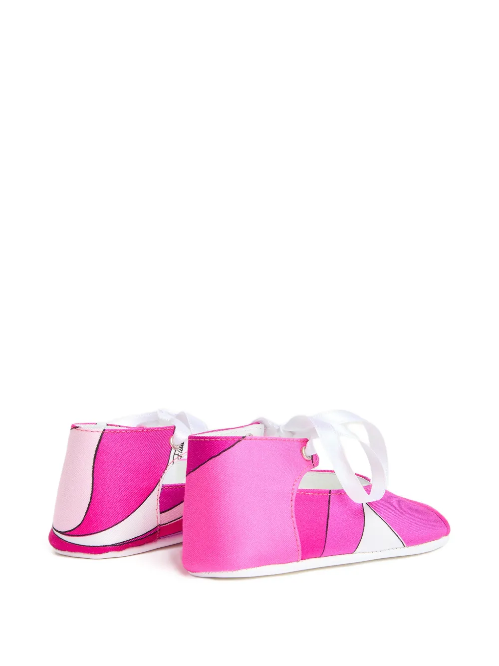 PUCCI Junior Ballerina's met Onde-print Roze