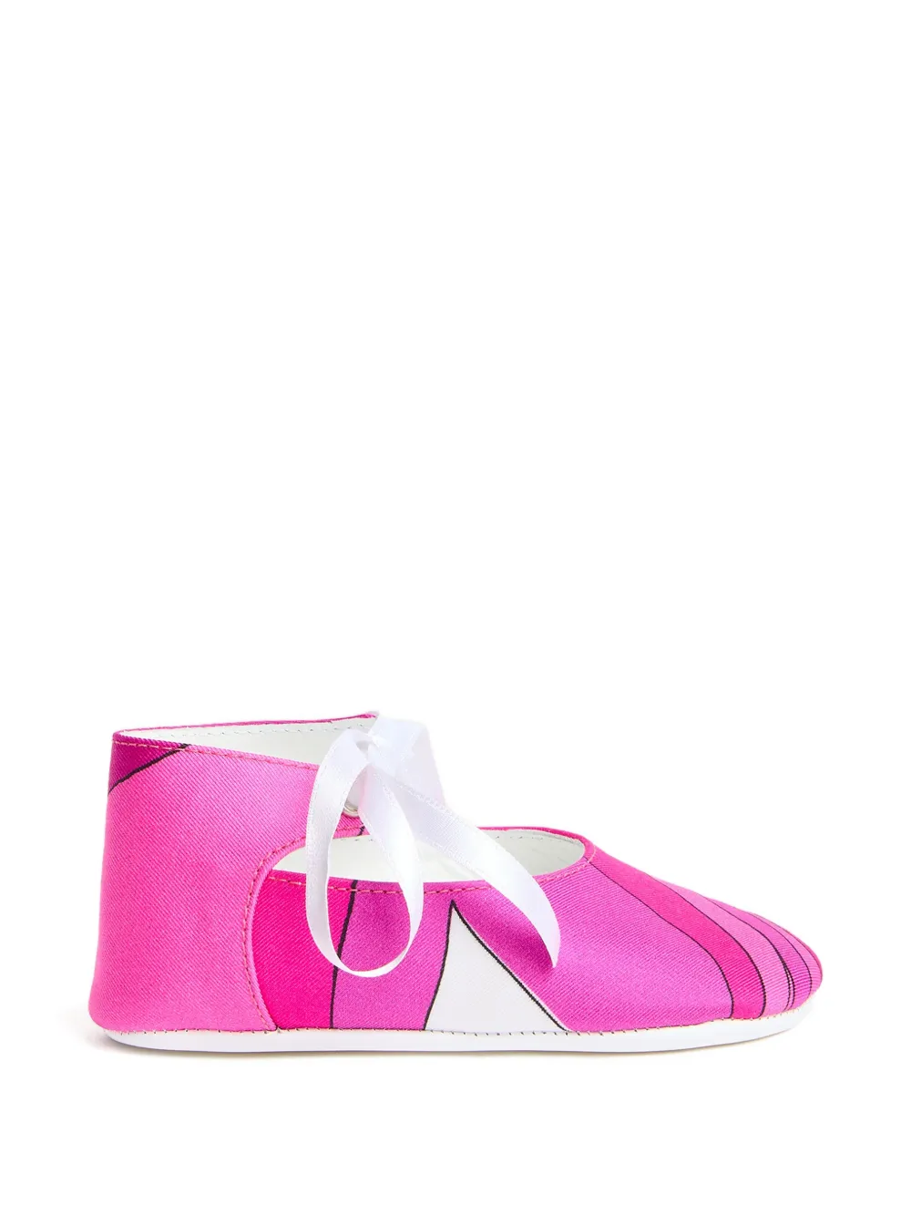 PUCCI Junior Ballerina's met Onde-print Roze