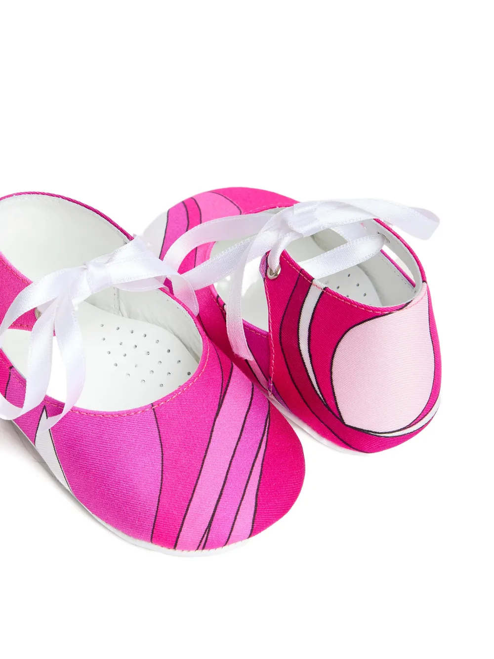PUCCI Junior Ballerina's met Onde-print Roze