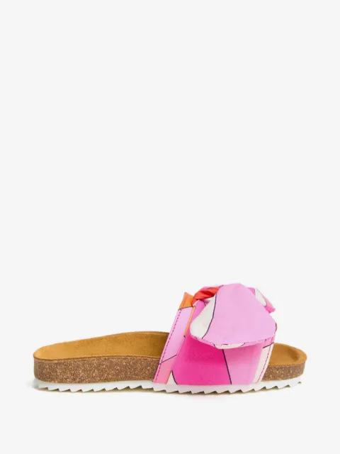 PUCCI Junior sandalias con estampado Iride