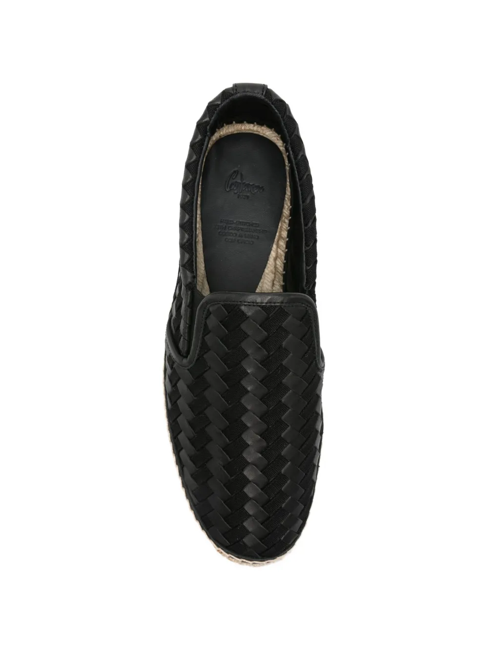 Castañer woven-design espadrilles Zwart