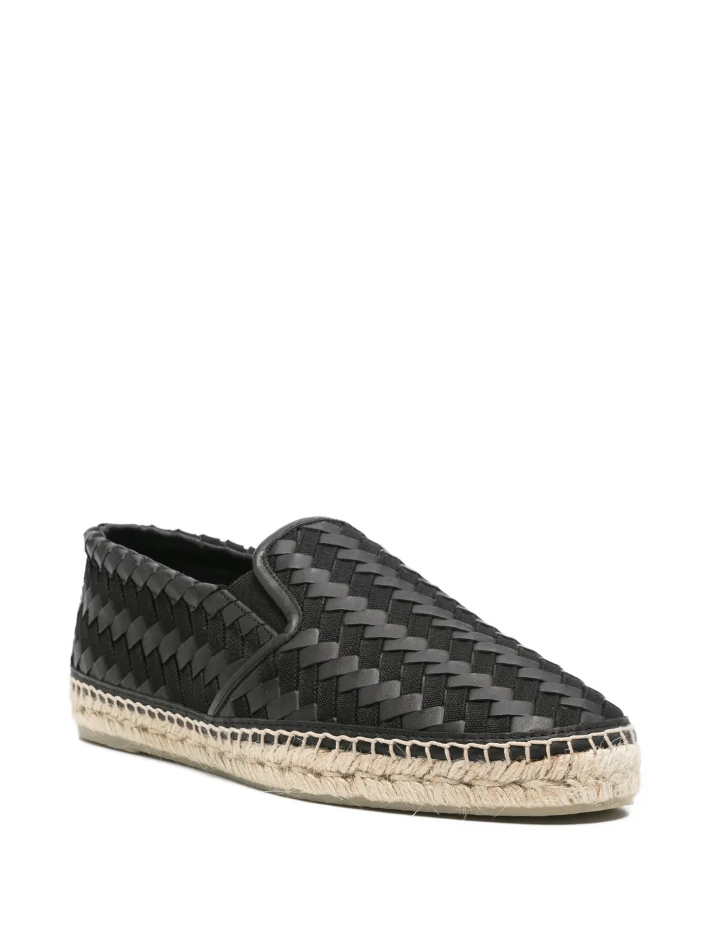 Castañer woven-design espadrilles Zwart