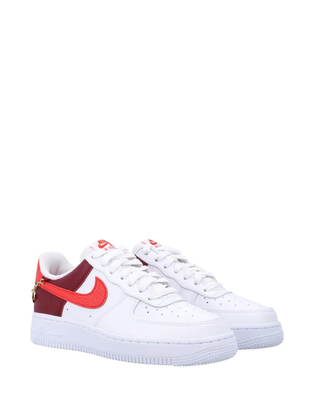 Nike Air Force 1 '07 sneakers met bedel Wit