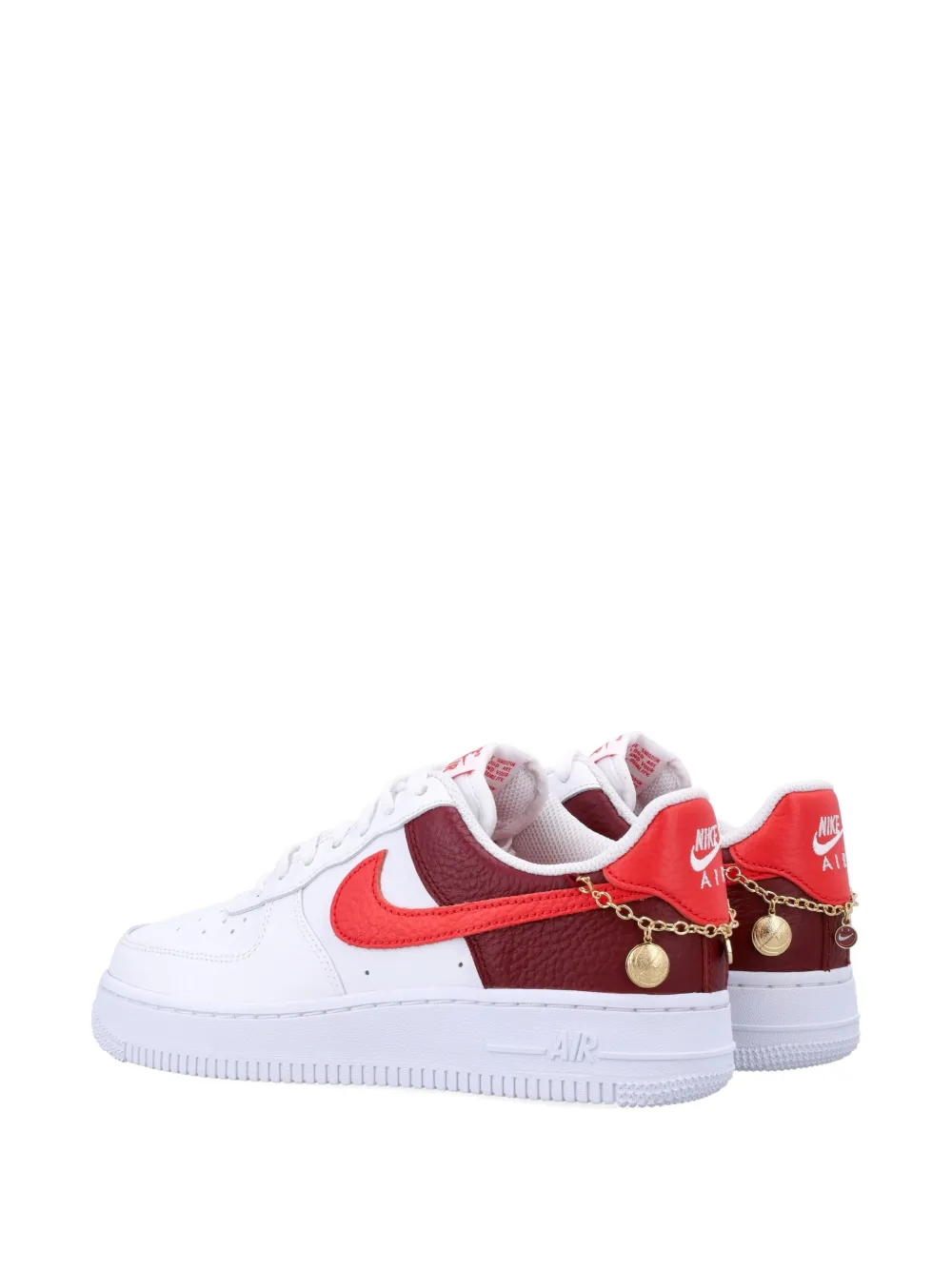 Nike Air Force 1 '07 sneakers met bedel Wit