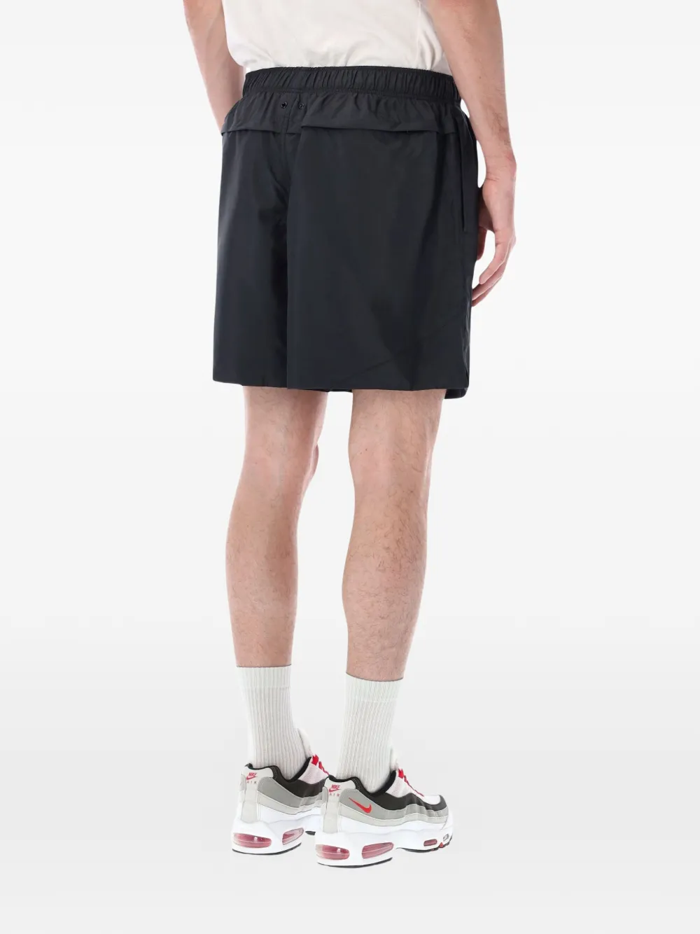 Nike Windrunner shorts met elastische taille Zwart
