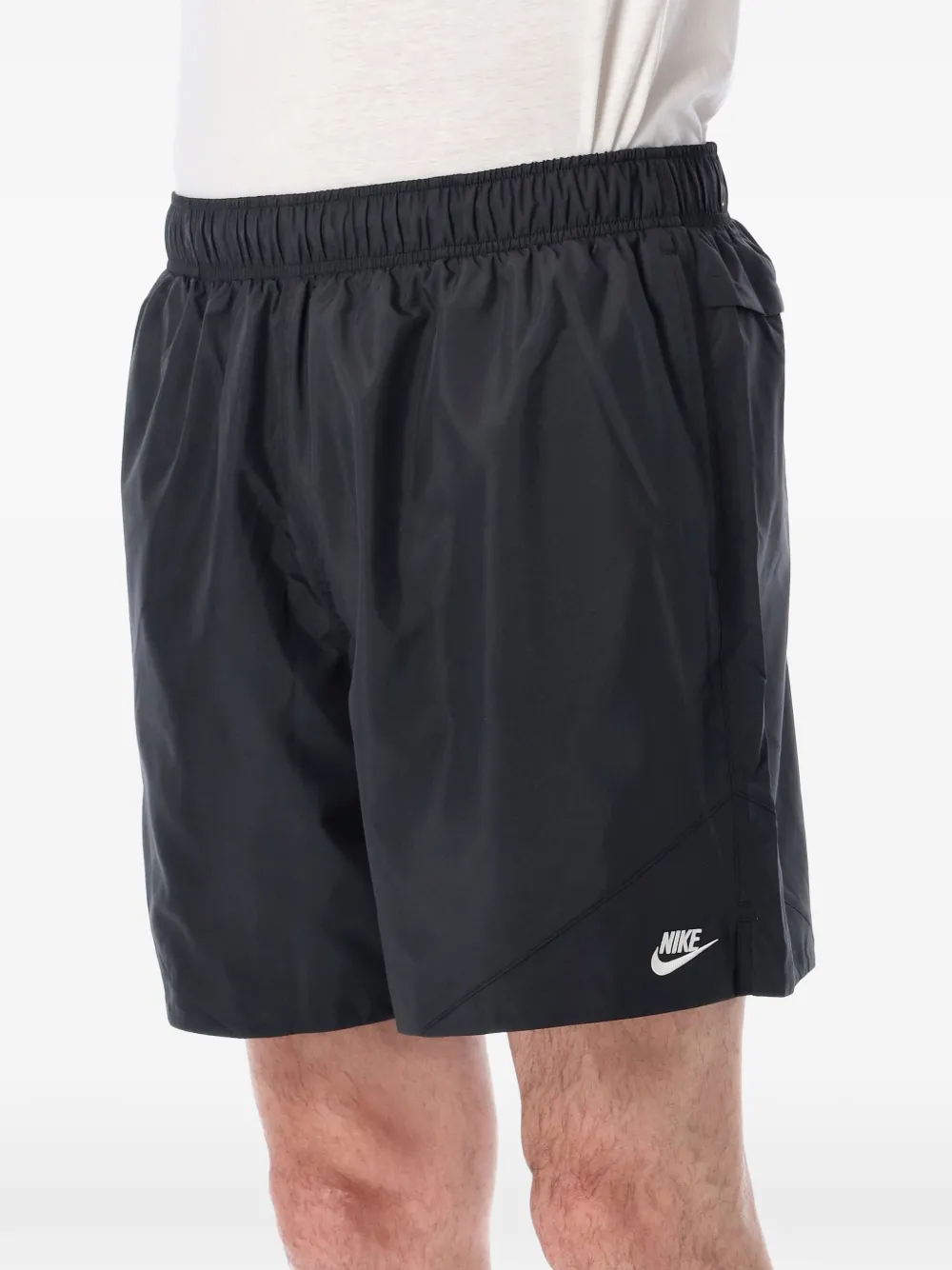 Nike Windrunner shorts met elastische taille Zwart