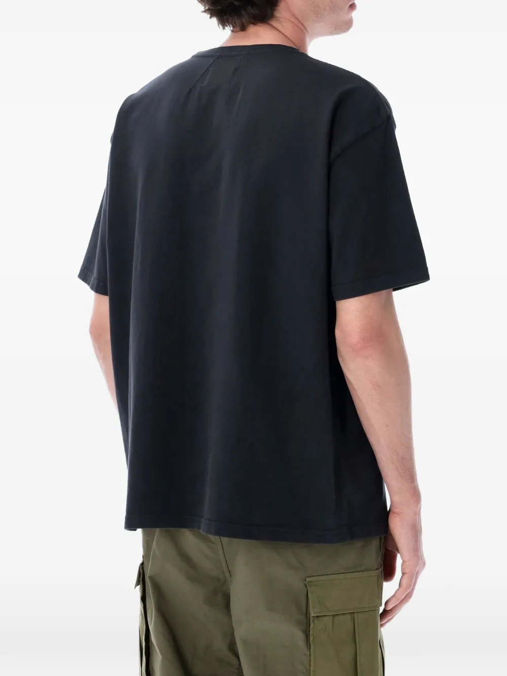 RHUDE T-shirt met print Zwart