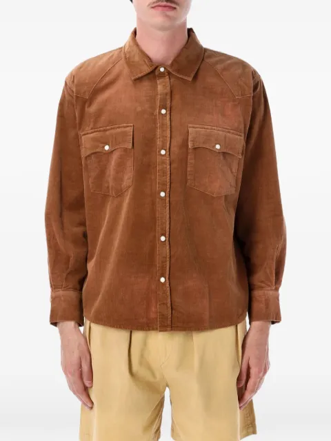 FOUND Western corduroy shirt