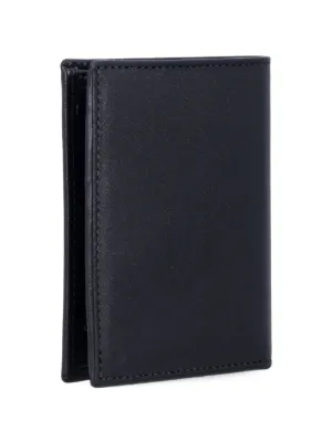 Comme Des Garçons Wallet eyelet-detail bi-fold Wallet | Black