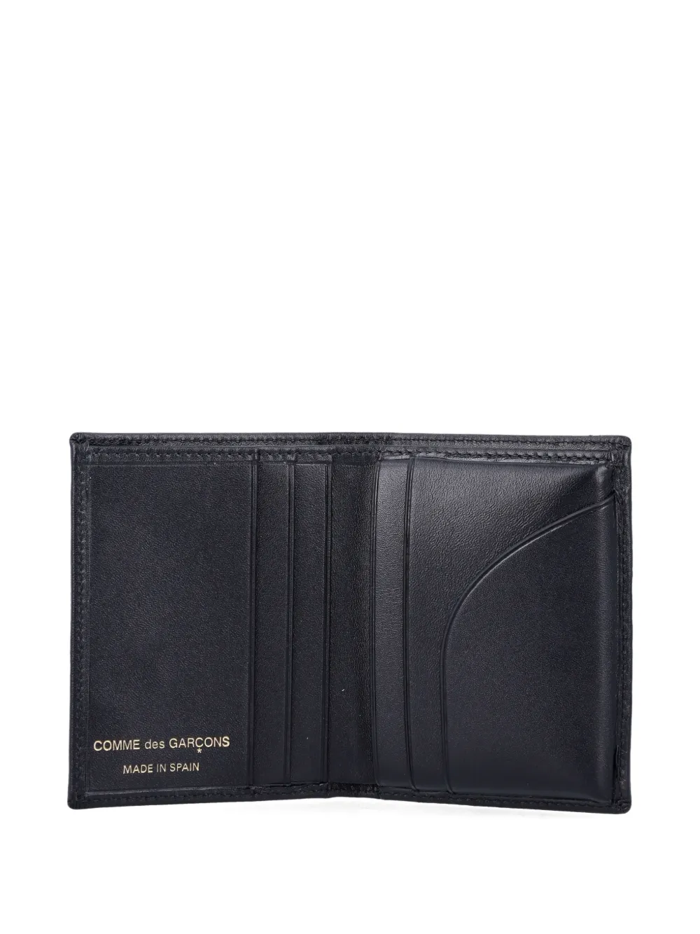 Comme Des Garçons Wallet Leren portemonnee Zwart