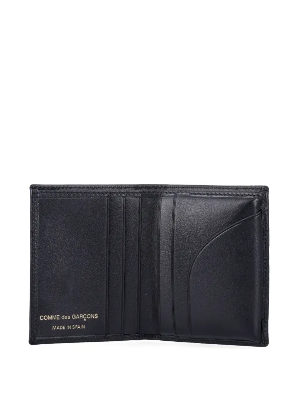 Comme Des Garçons Wallet 二つ折り財布 | ブラック | FARFETCH JP