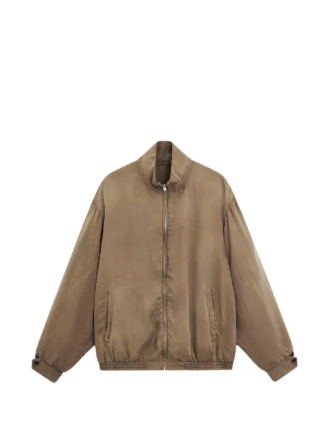 ssstein zip-up high-neck jacket