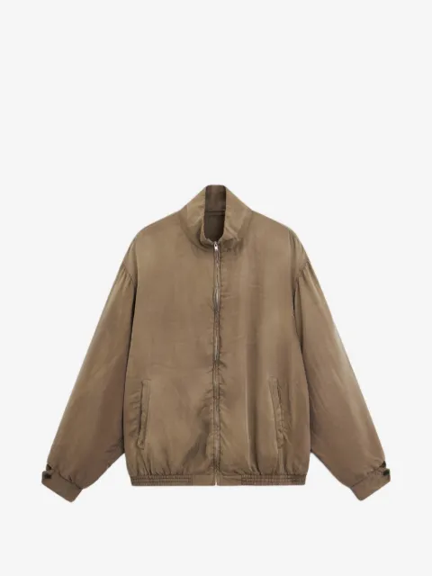 ssstein zip-up high-neck jacket