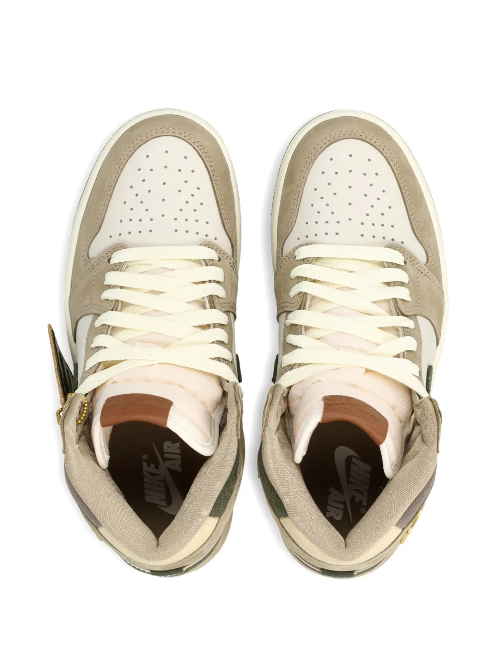 Jordan Air 1 high-top sneakers Beige