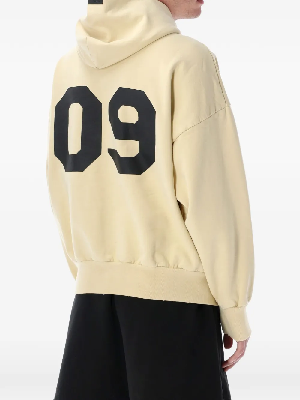 Fear Of God 09 Classic hoodie met logoprint Beige