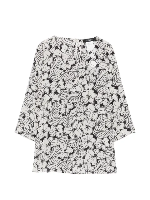 Weekend Max Mara blusa de seda con estampado floral
