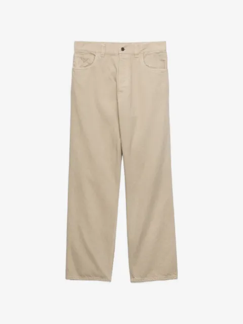 Prada Straight-Leg-Jeans mit Logo