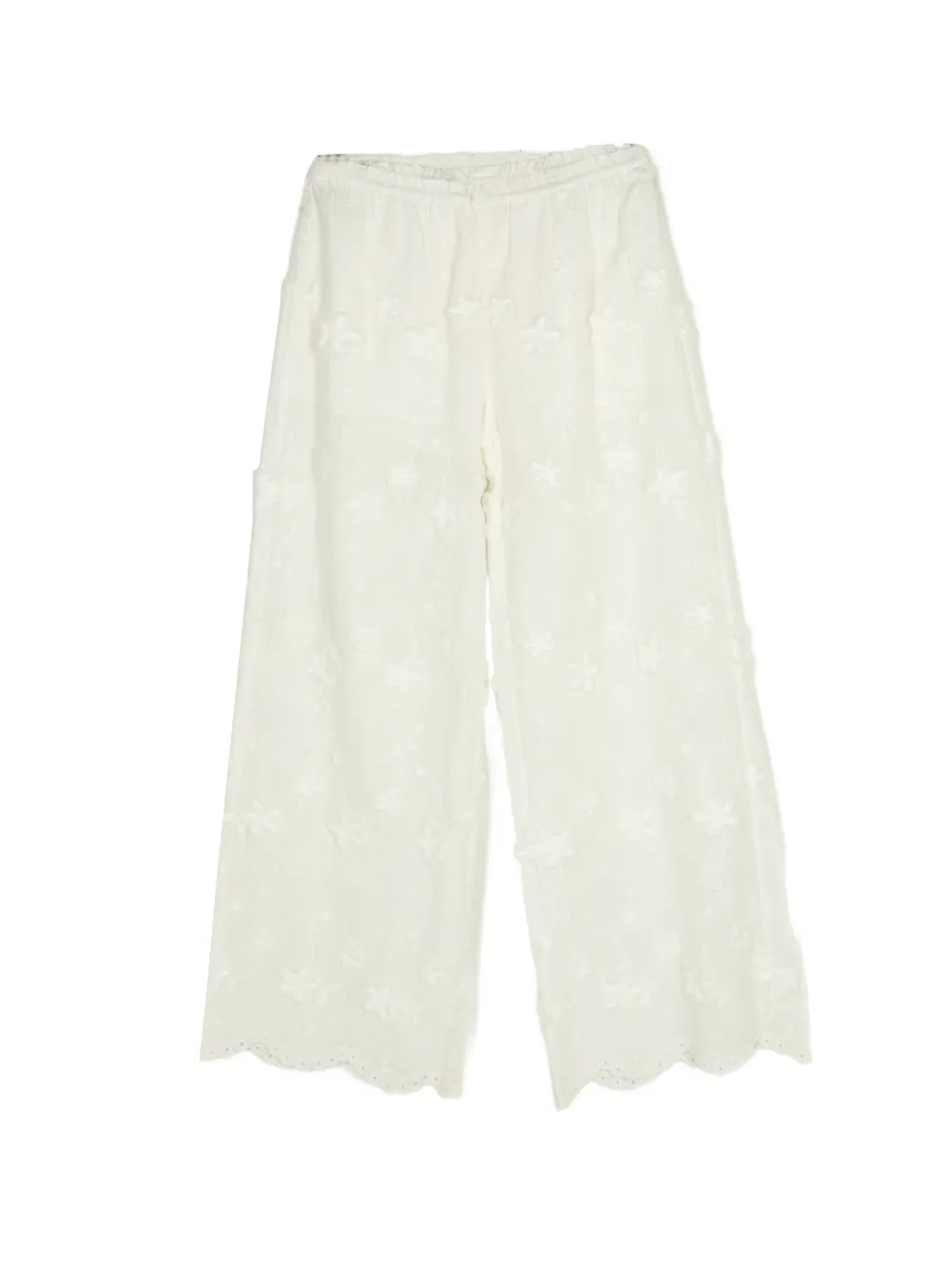 The Garment Fleur palazzo pants - Bianco