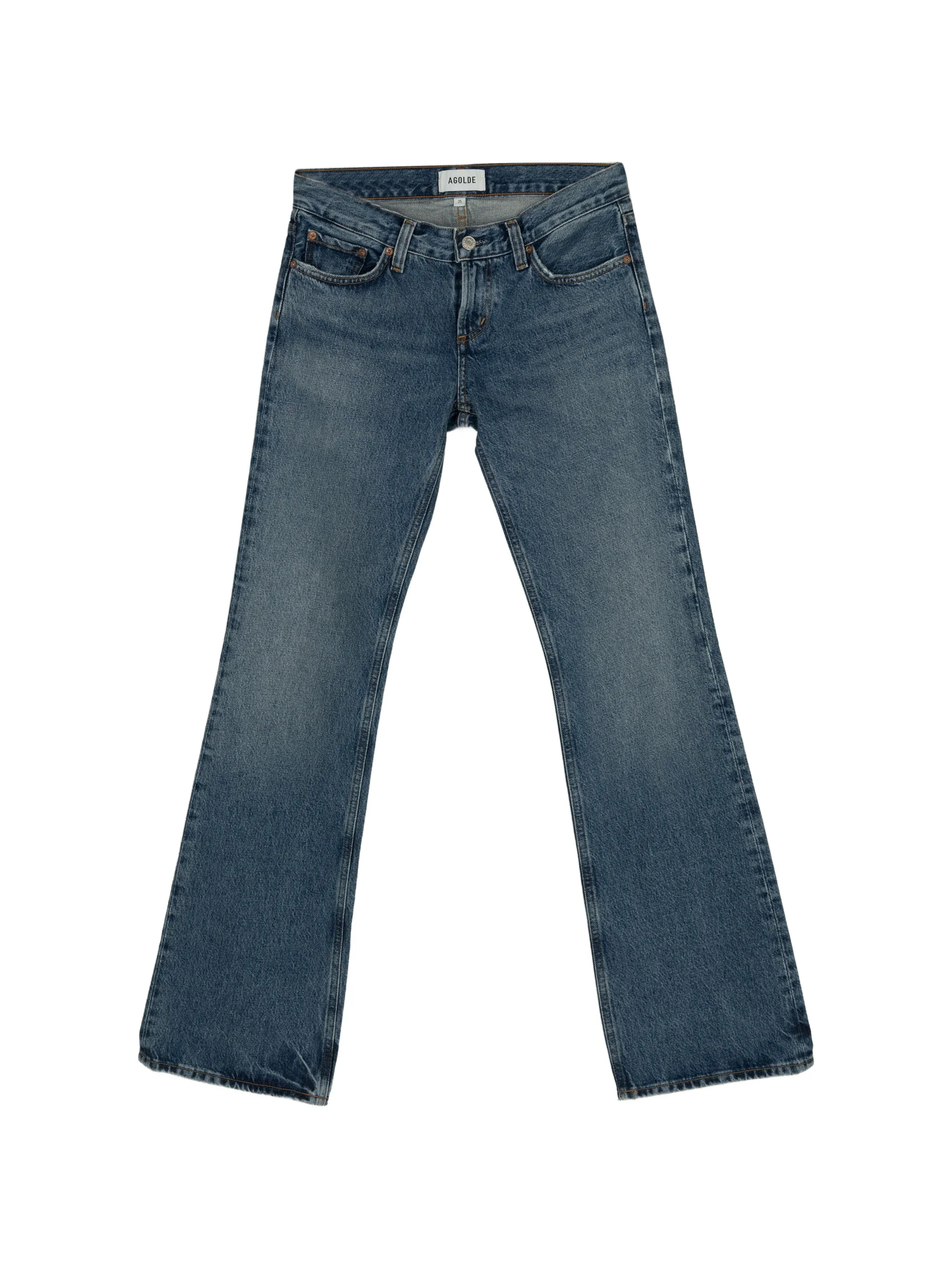 AGOLDE low-rise bootcut jeans