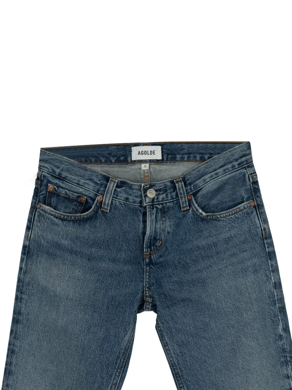 AGOLDE Bootcut jeans Blauw