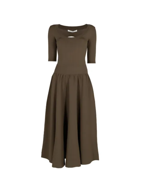 Maria McManus double-keyhole midi dress