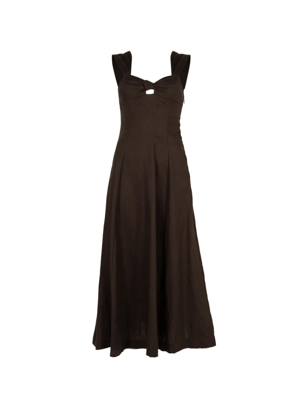 Faithfull the Brand Pallida midi dress - Marrone
