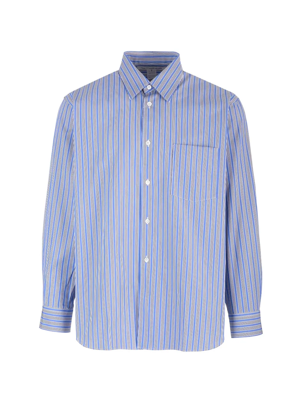 Comme Des Garçons Shirt stripe-print shirt - Blu