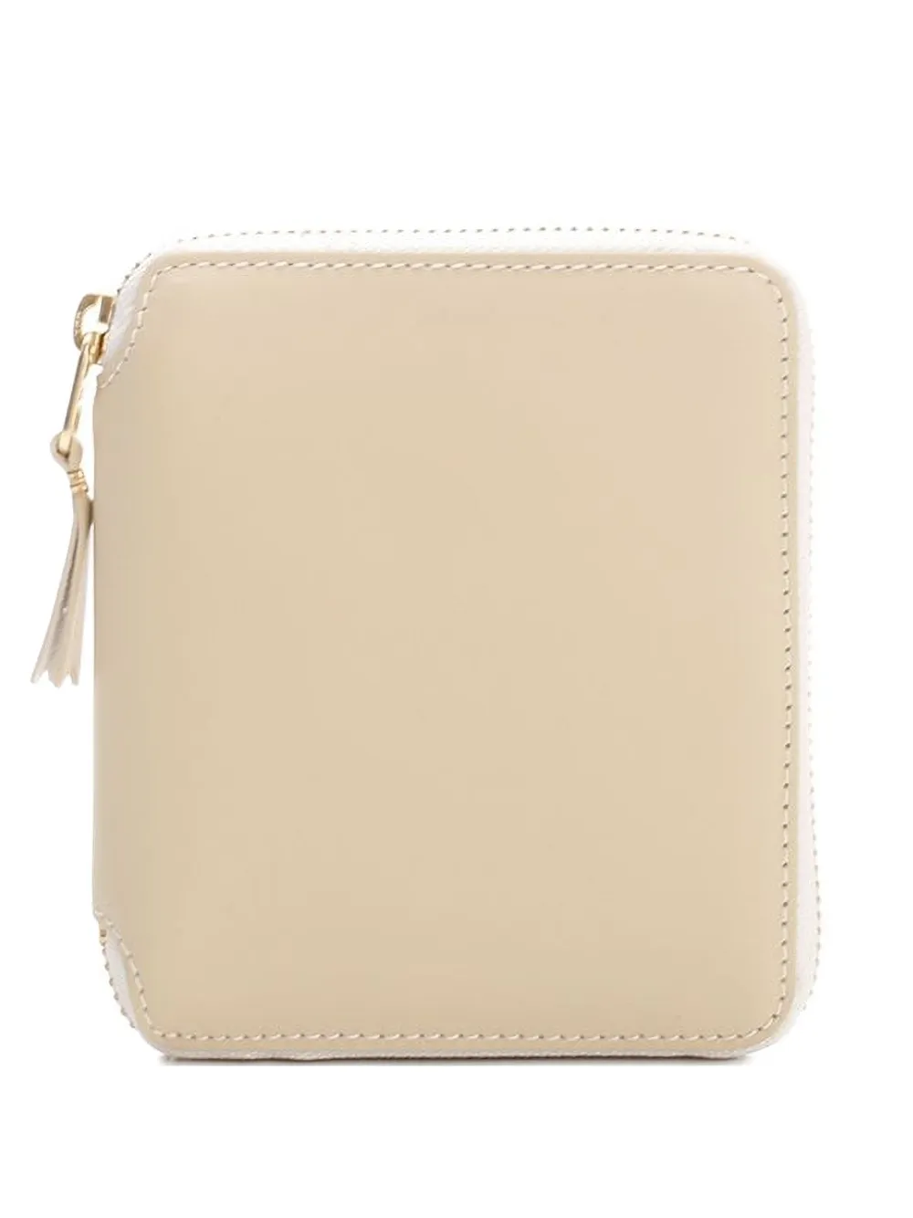 Comme Des Garçons Wallet zip-around leather wallet - Toni neutri