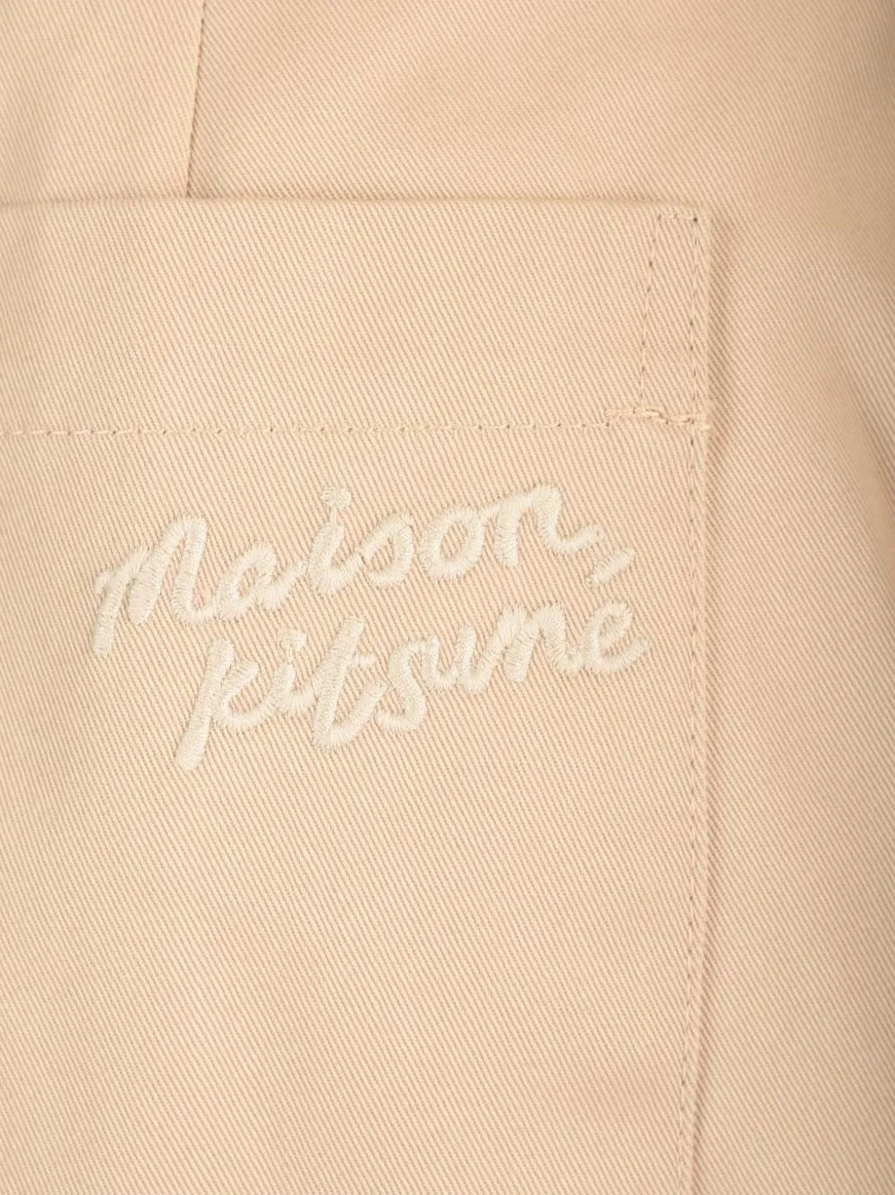 Maison Kitsuné Skinny chino Beige