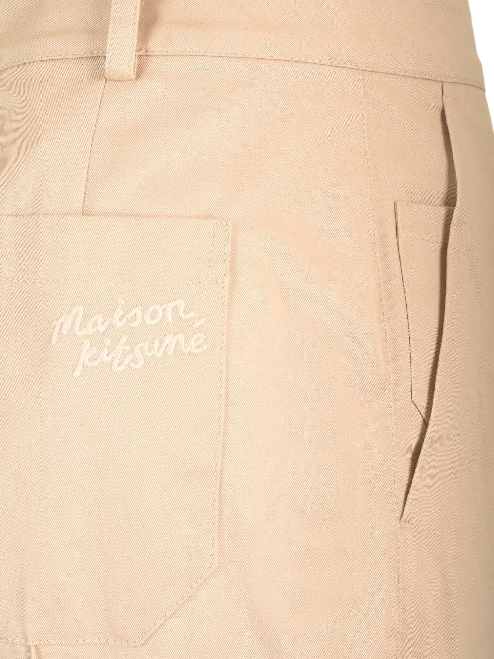 Maison Kitsuné Skinny chino Beige