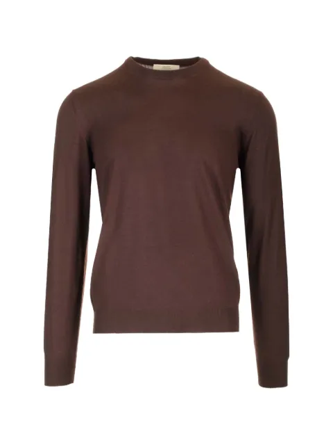 Mauro Ottaviani ribbed-trim crew-neck sweater