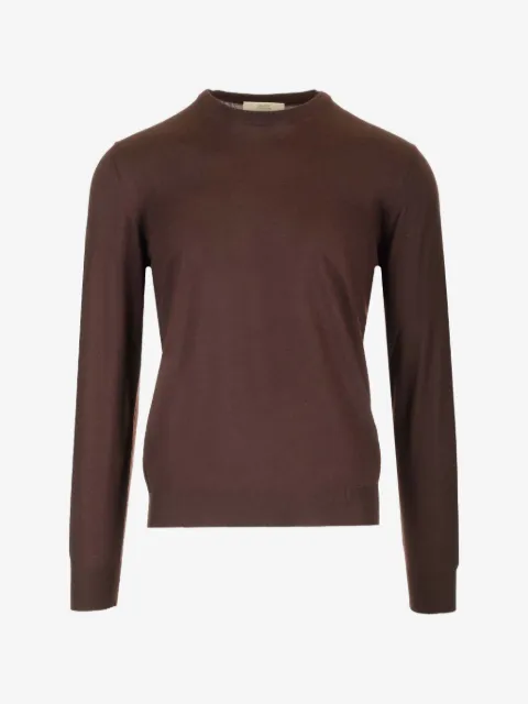 Mauro Ottaviani ribbed-trim crew-neck sweater