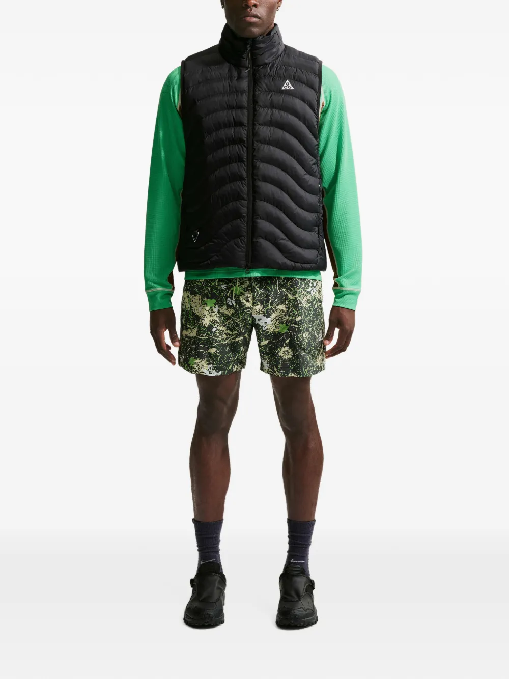 Nike ACG Dolomiti shorts met print Groen