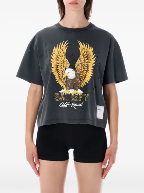Satisfy MothTech eagle-print T-shirt