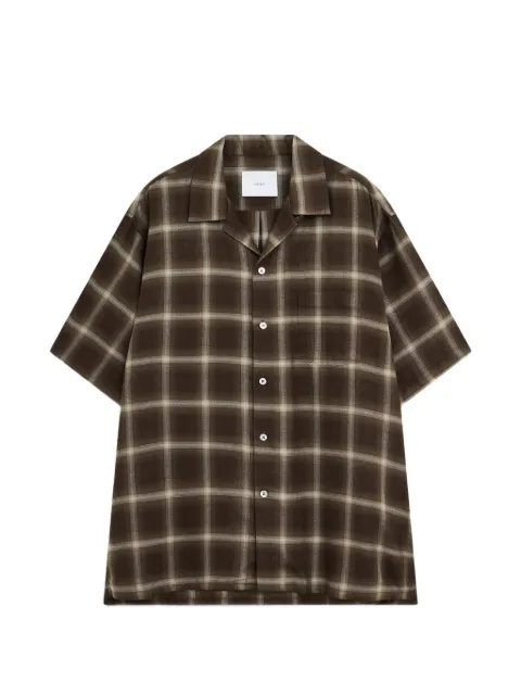 ssstein check-pattern shirt