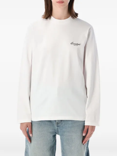 FEAR OF GOD ESSENTIALS camiseta con logo estampado