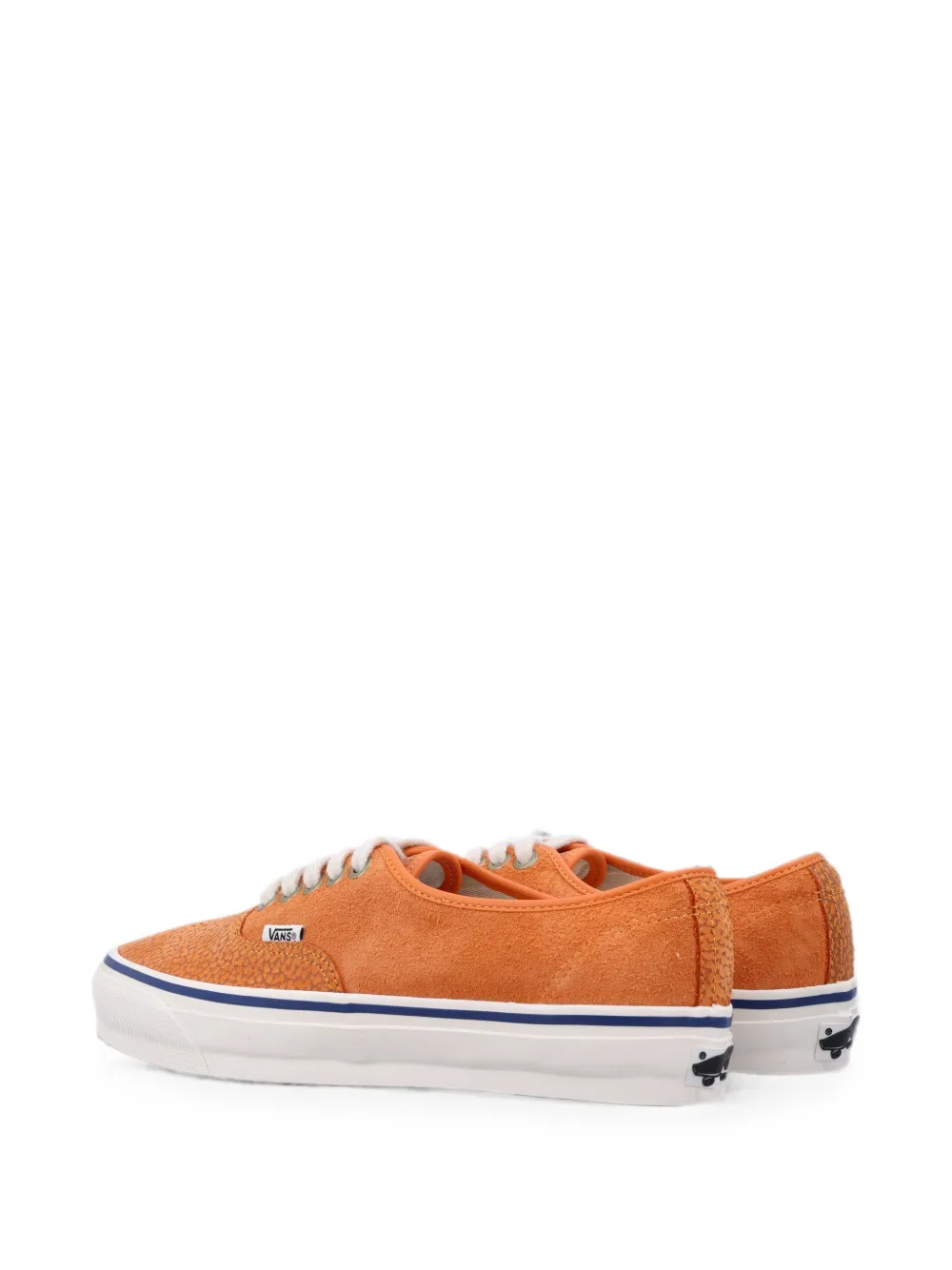 Vans Suède sneakers met textuur Oranje