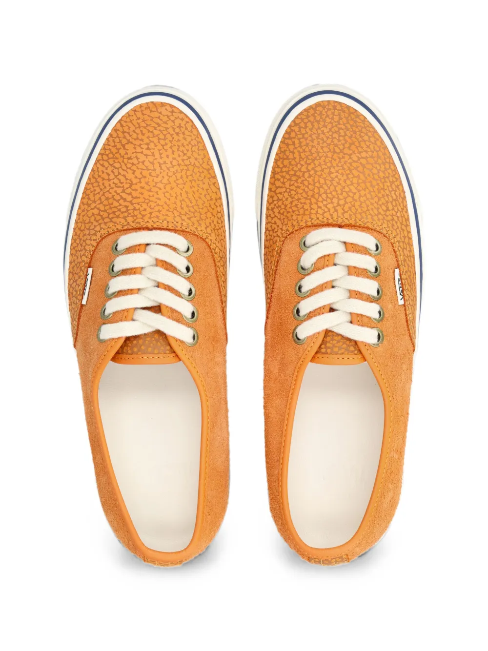 Vans Suède sneakers met textuur Oranje