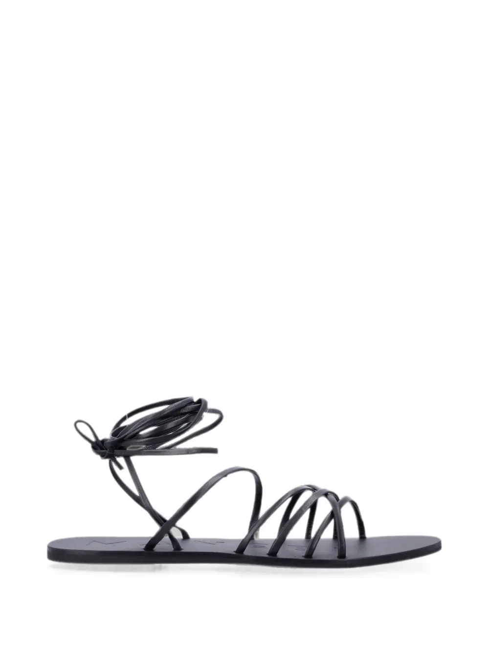 Manebi multi-strap tie-fastening sandals Zwart