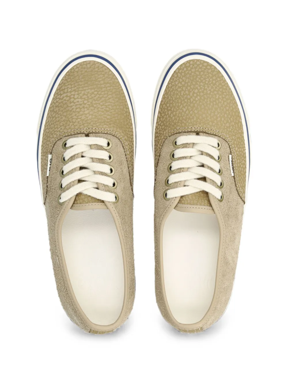 Vans Sneakers met vlakken en textuur Beige