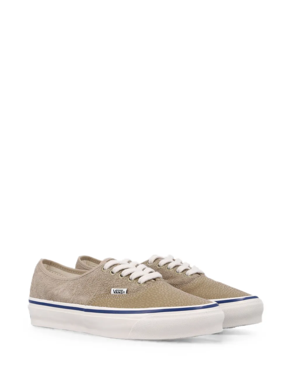 Vans Sneakers met vlakken en textuur Beige