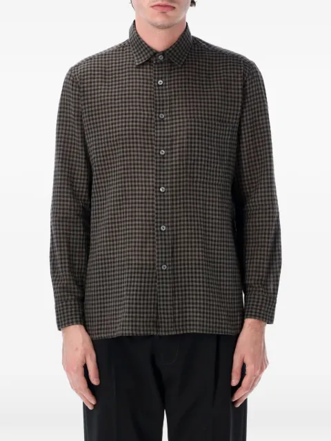 Salvatore Piccolo Tahiti check-pattern chest-pocket shirt