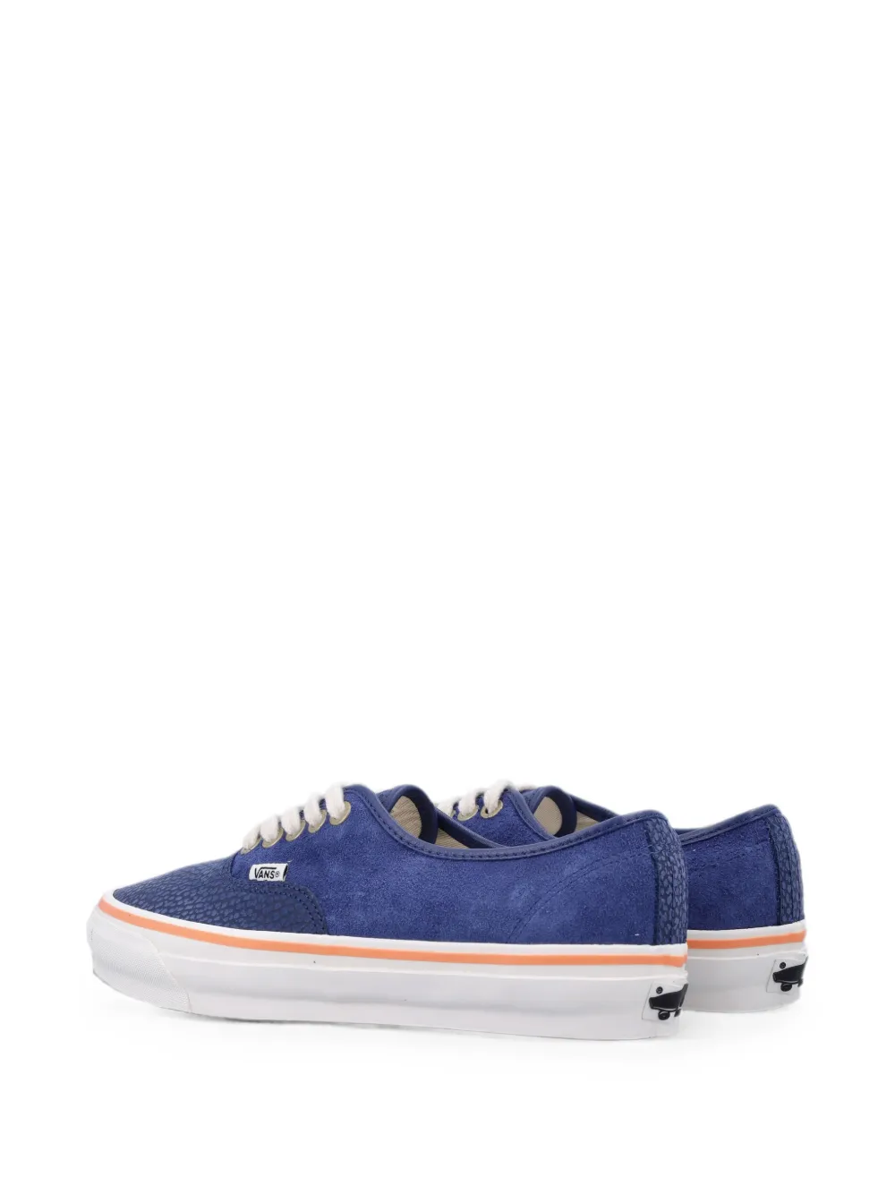 Vans Authentic pebble-effect sneakers Blauw