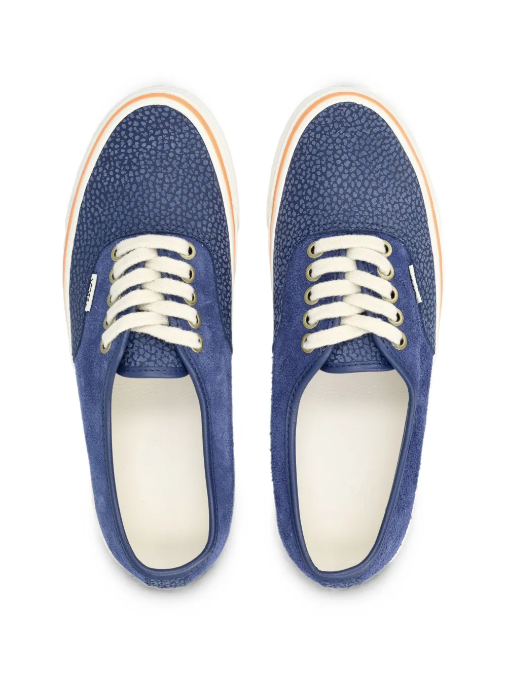Vans Authentic pebble-effect sneakers Blauw