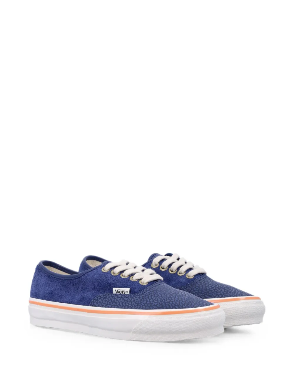 Vans Authentic pebble-effect sneakers Blauw