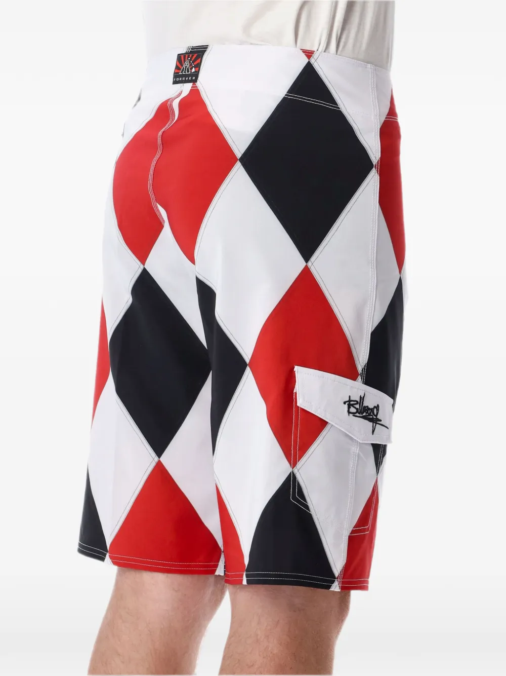 Billabong A.I. zwembroek Diamonds Pro shorts Wit