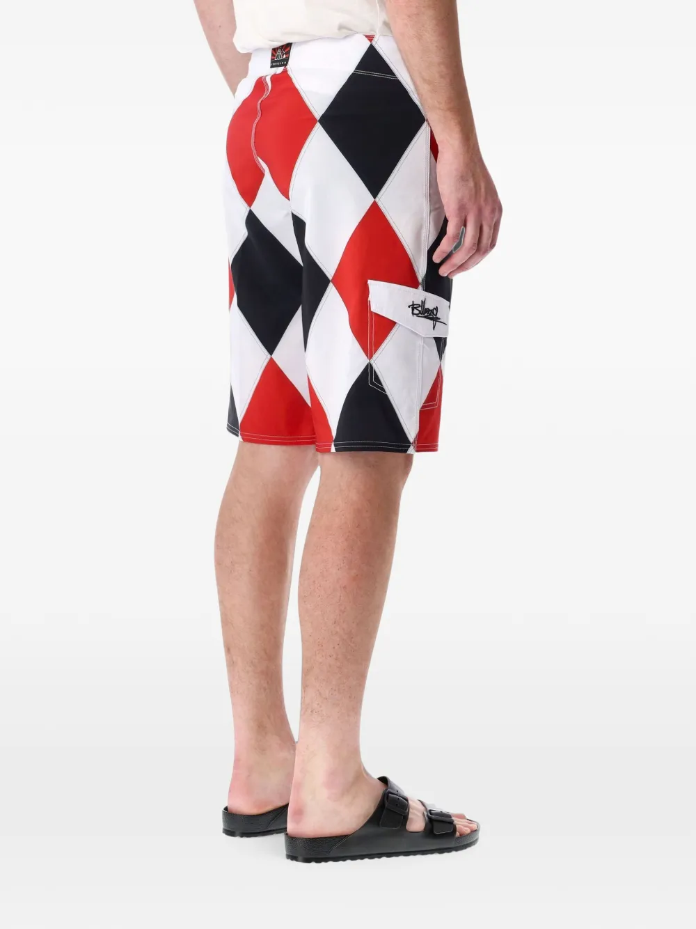 Billabong A.I. zwembroek Diamonds Pro shorts Wit